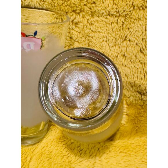 BUD King of Beers Pint Glass (Seasons Greetings) Frosted with Lights set of 4 - Picture 8 of 8